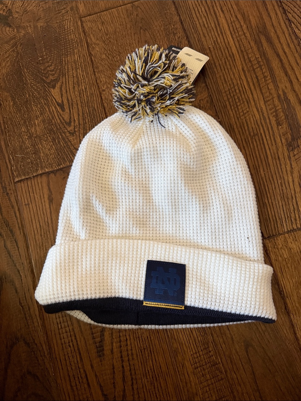 NWT UNDER ARMOR University Of Notre Dame College Beanie